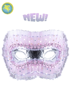 MASCHERA ARTIGIANALE ROSA